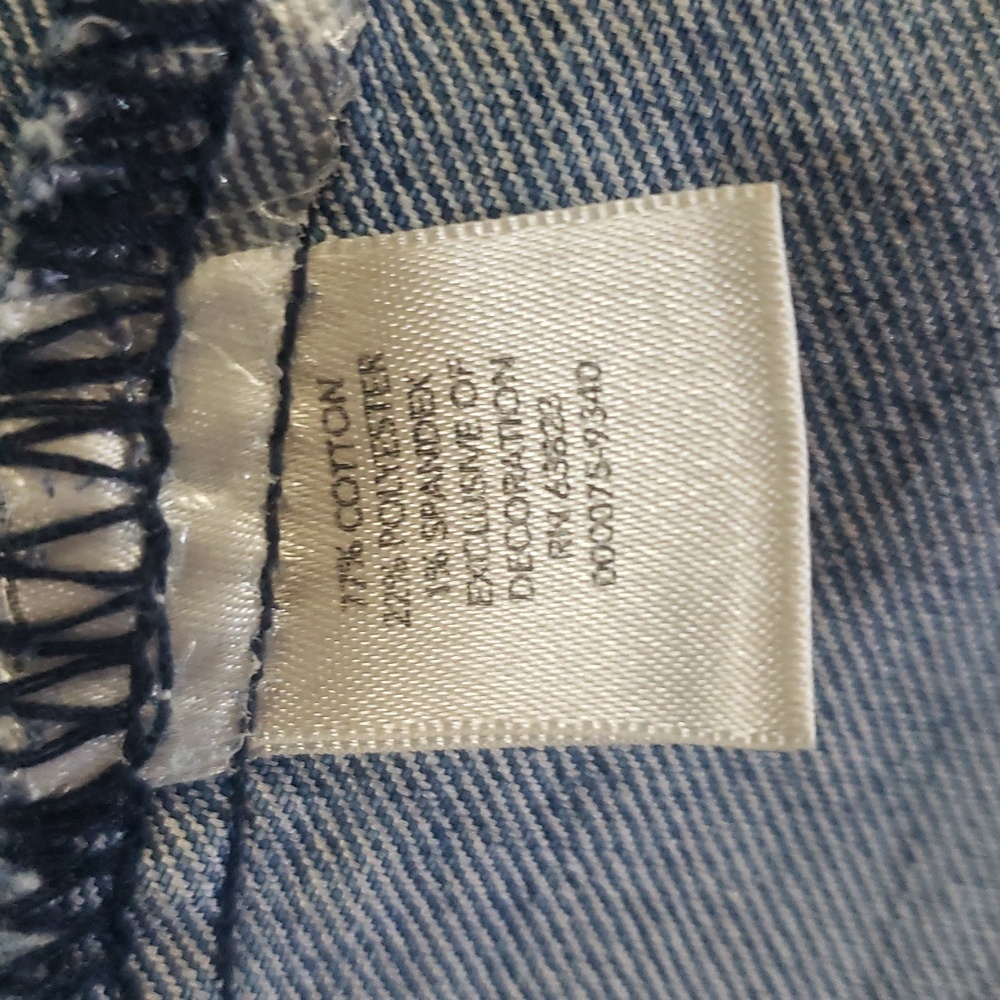 Embroidered Denim Skirt Size 4 - Picture 10 of 11